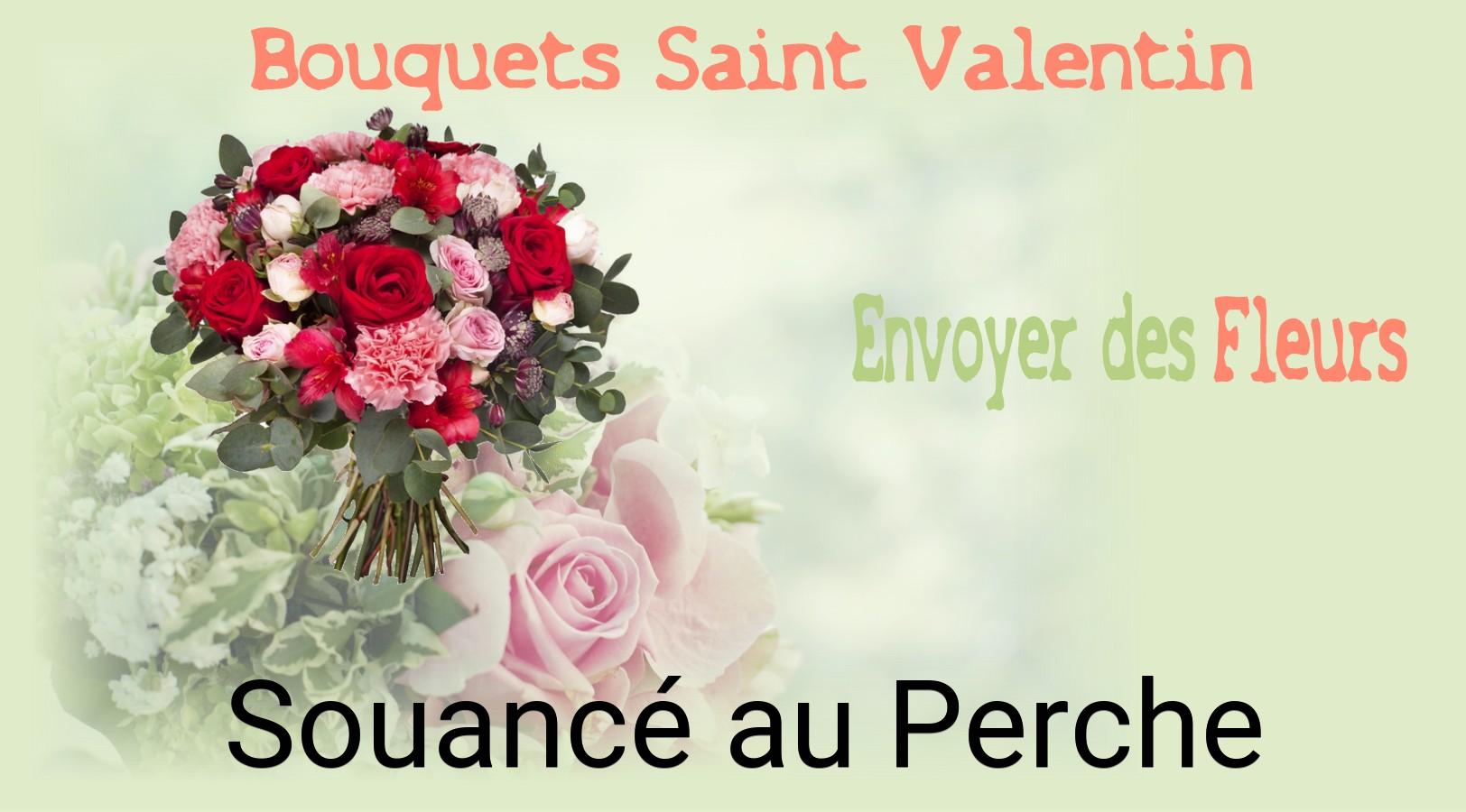 Roses de Saint-Valentin livrées à Souancé-au-Perche